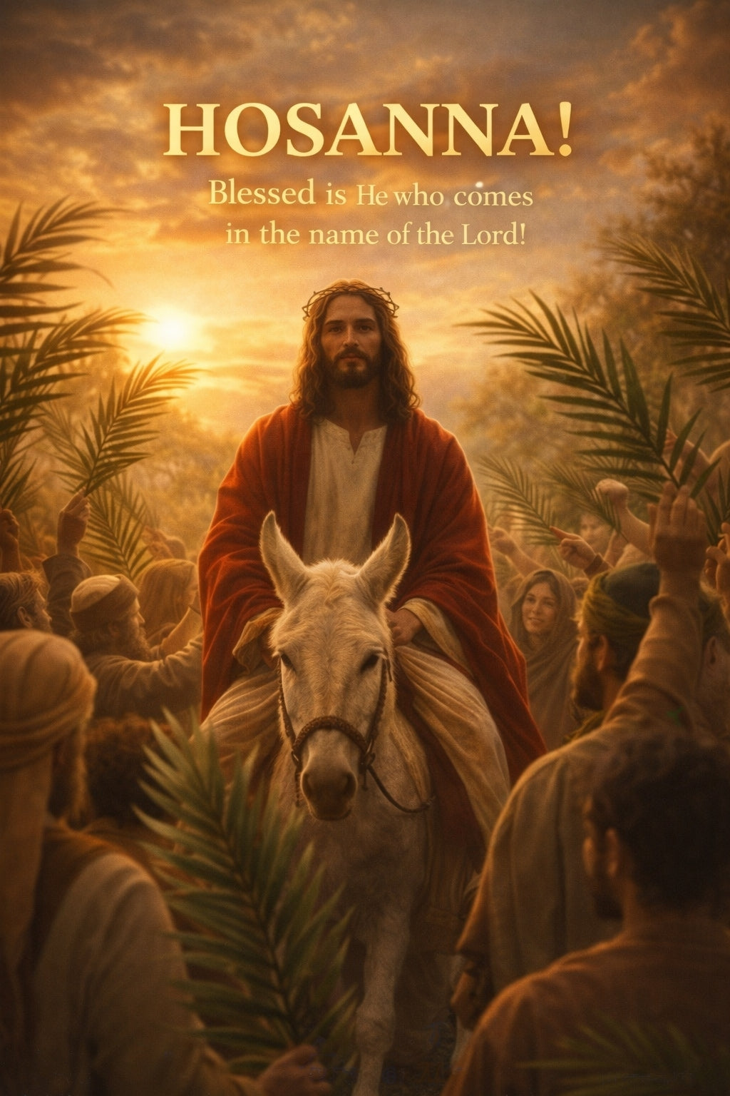Palm Sunday — Hosanna in the Highest- The King Enters