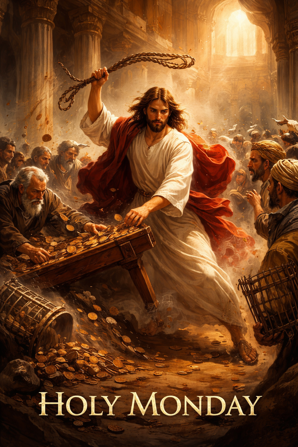 Holy Monday — A Cleansing Begins
