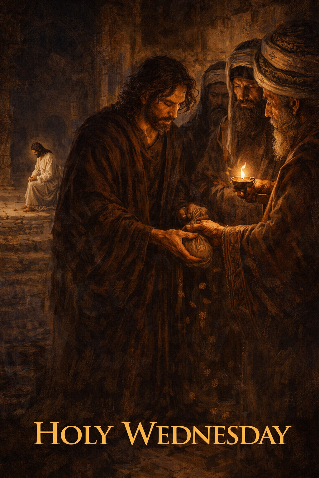 Holy Wednesday — In the Shadows