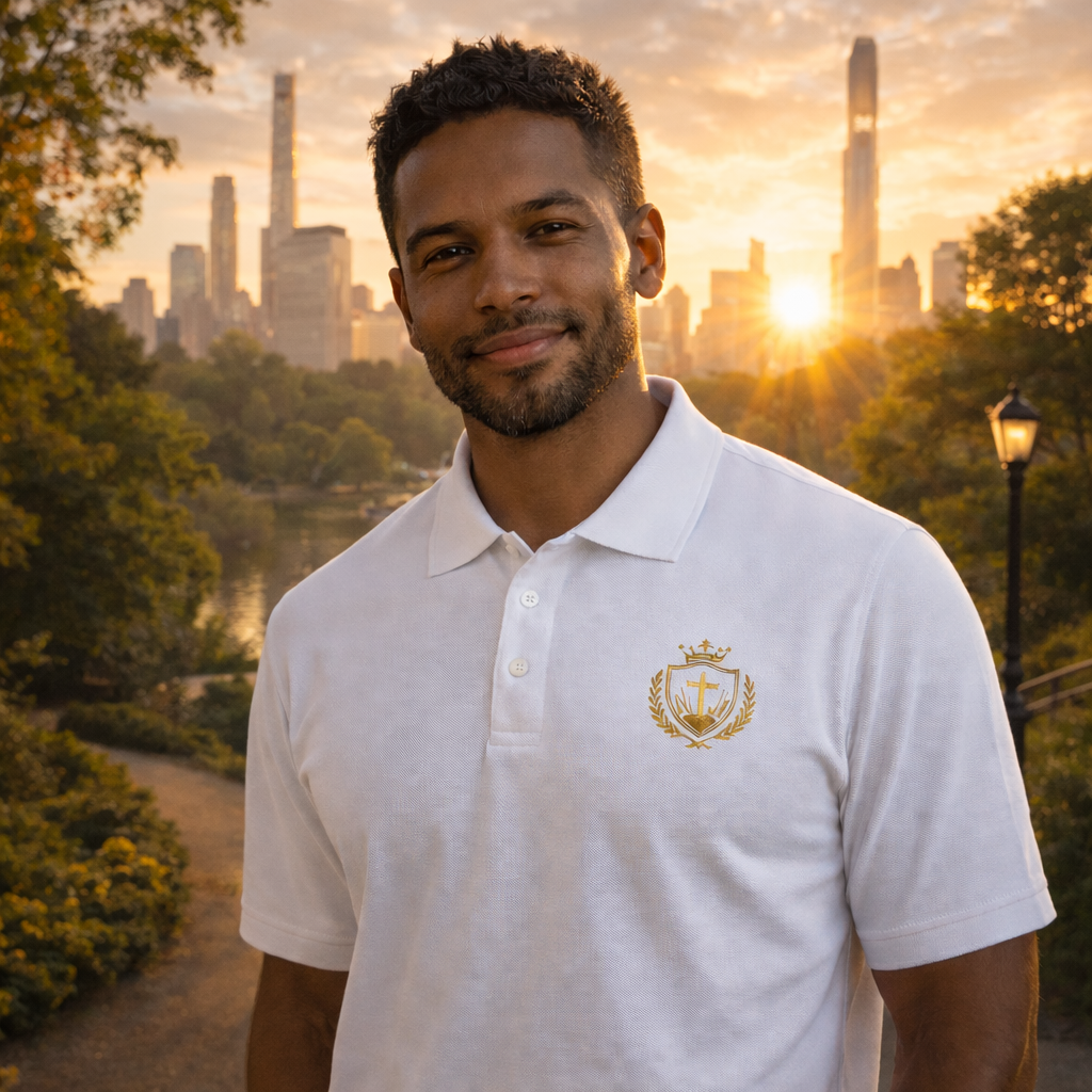 Kingdom Dawn  Premium pique polo shirt