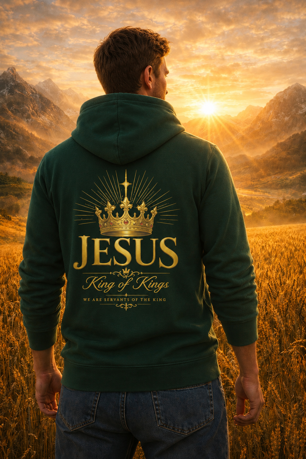 Jesus Is King Unisex Hoodie