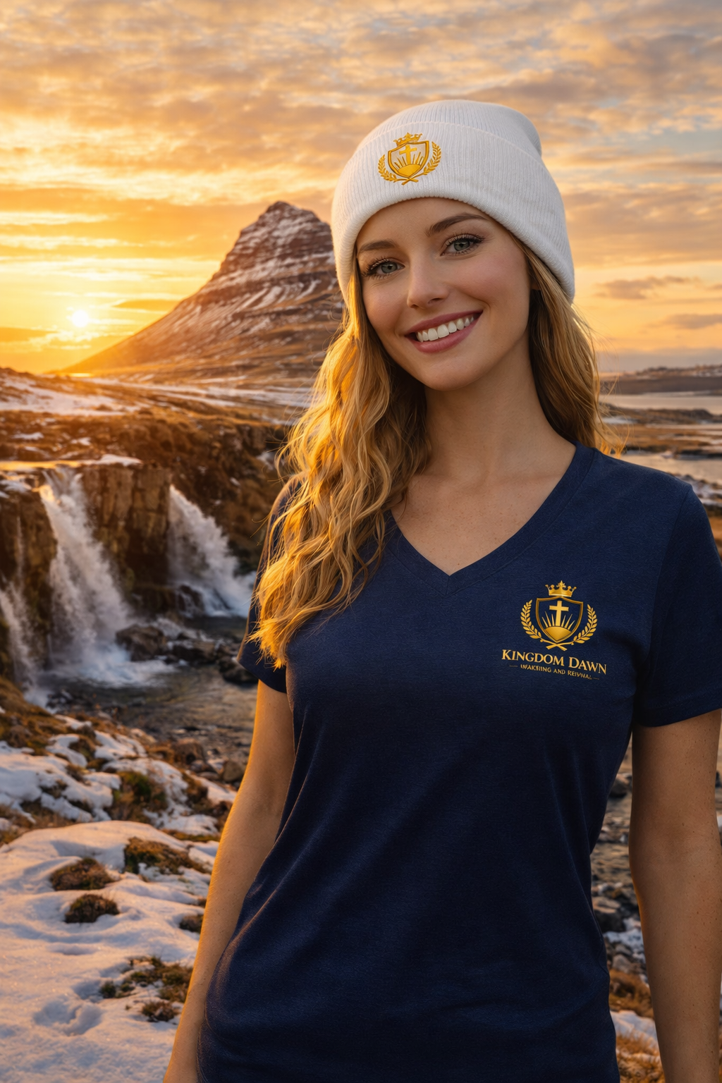 Women’s relaxed  V-neck t-shirt