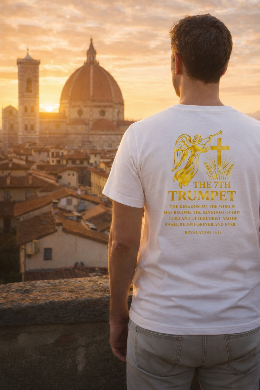 The 7th Trumpet   Unisex t-shirt