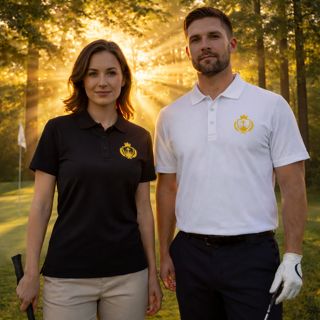 Kingdom Dawn  Premium pique polo shirt