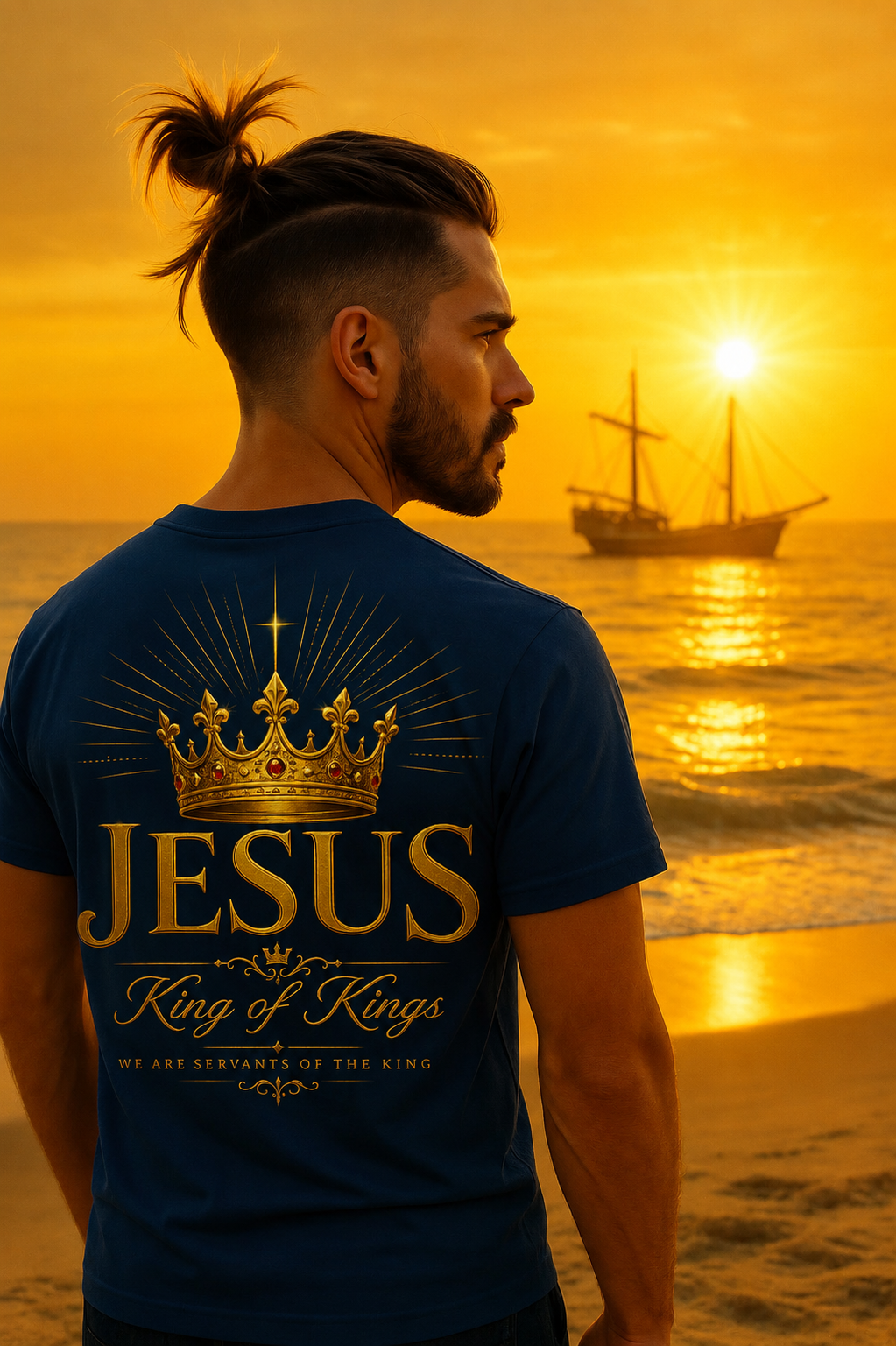 Jesus Is King Unisex t-shirt