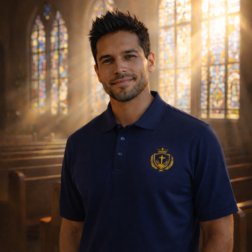 Kingdom Dawn  Premium pique polo shirt