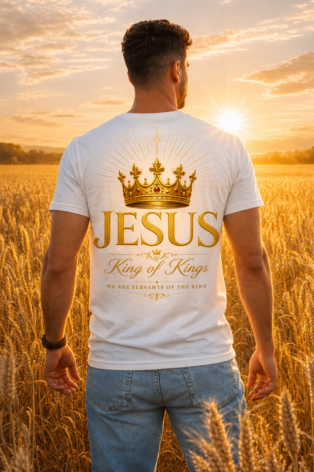 Jesus Is King Unisex t-shirt